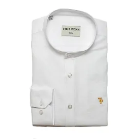 Tom Penn Grandad Shirt - White