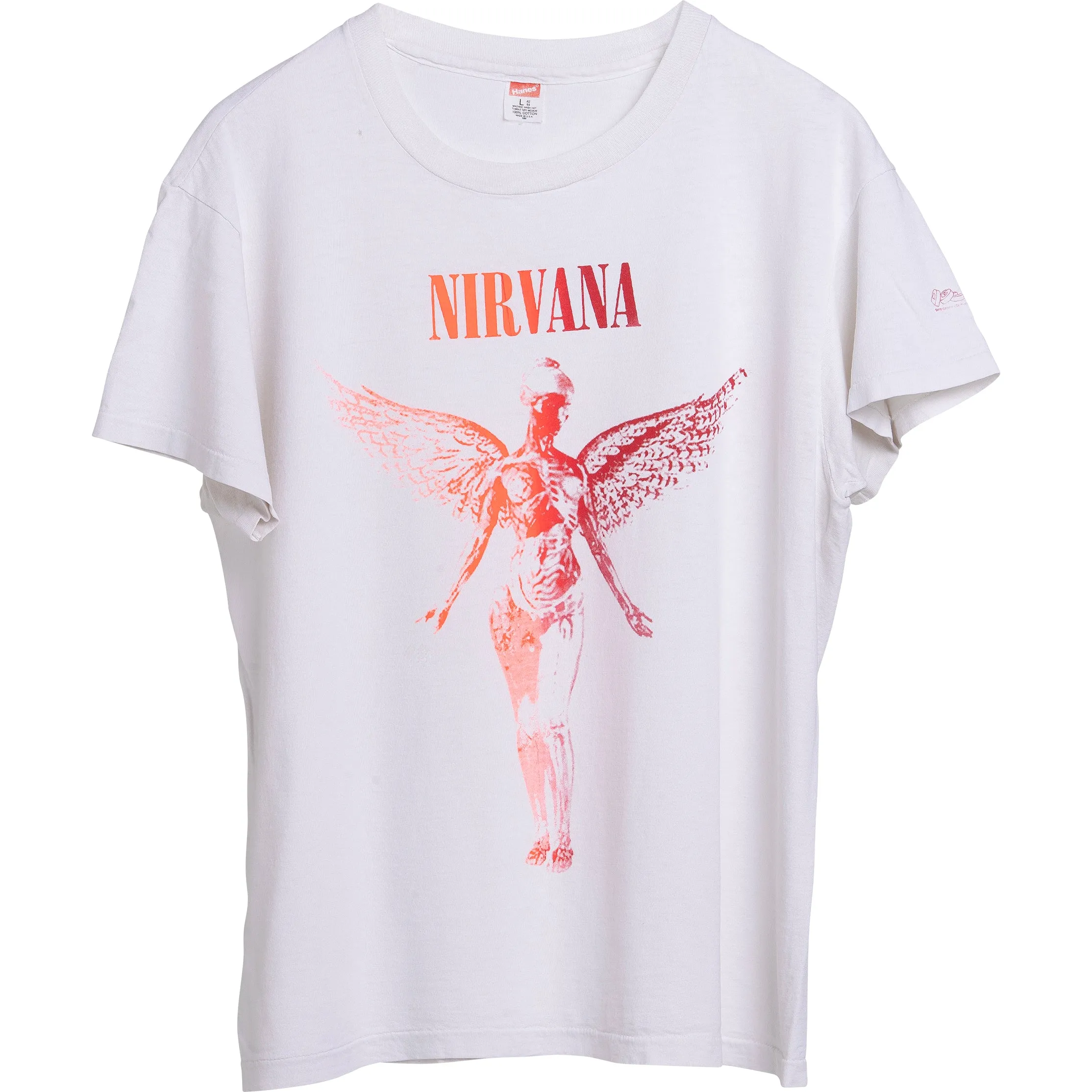 VINTAGE BOOTLEG NIRVANA IN UTERO TEE