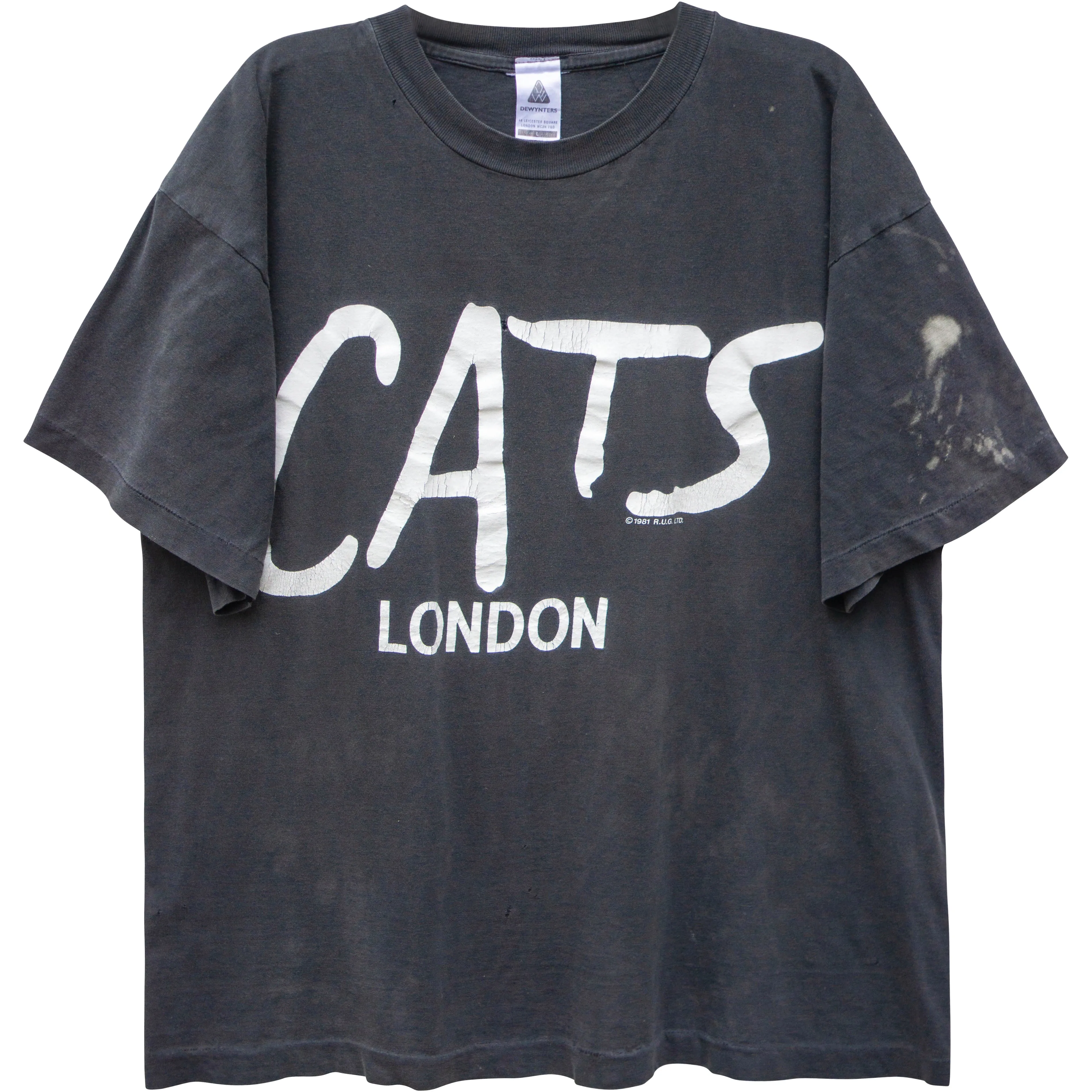 VINTAGE CATS LONDON TEE