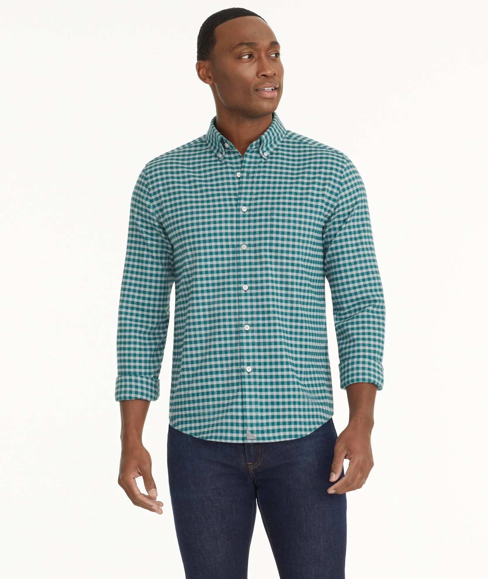 Wrinkle-Resistant Bergstrom Flannel Shirt - Performance Fit, Final Sale